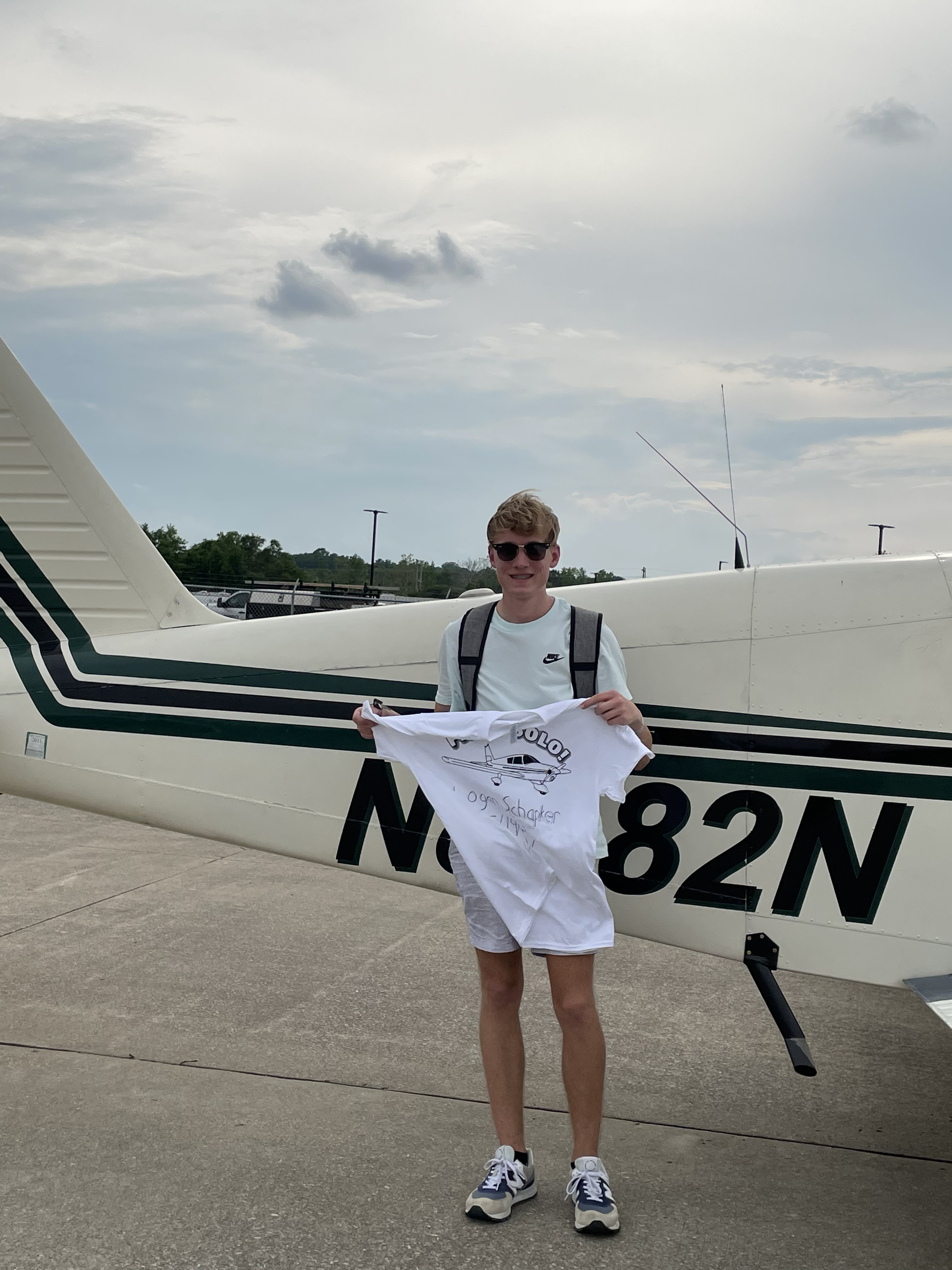 Logan First Solo